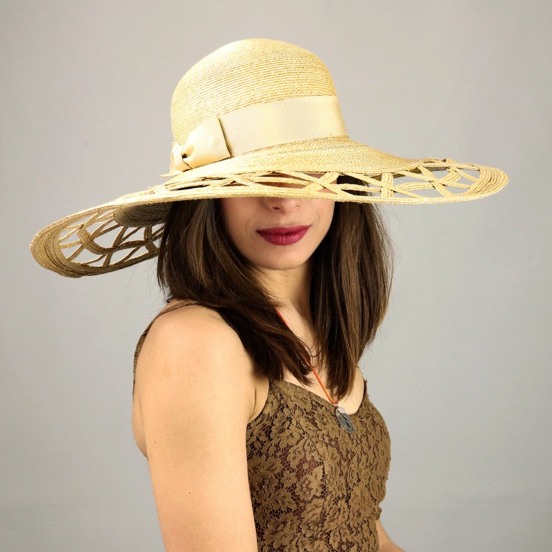 Wide brimmed straw hat Dorothy | Complit